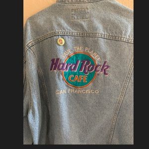 Hard Rock Cafe Jean Jacket